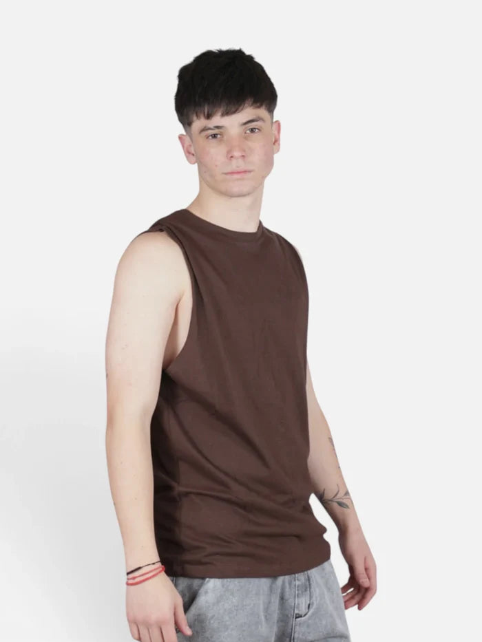 Sudadera NTF Basic Marron