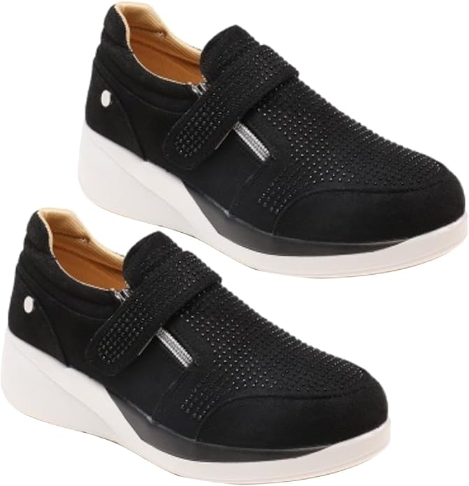 Suede Wedge Sneakers for Women – Stylish Elevation & Comfortable Fit Bareroots Footwear