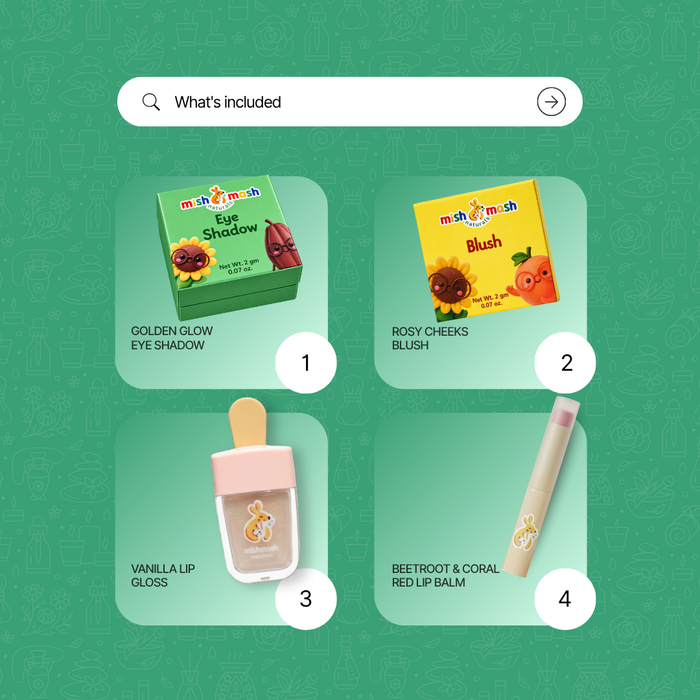 Sunshine Glow Makeup with Pouch