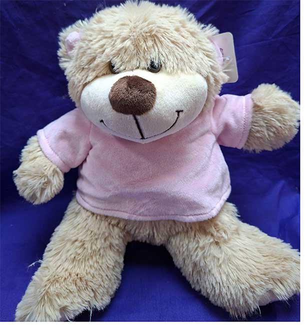 Pink w tshirt 46cm