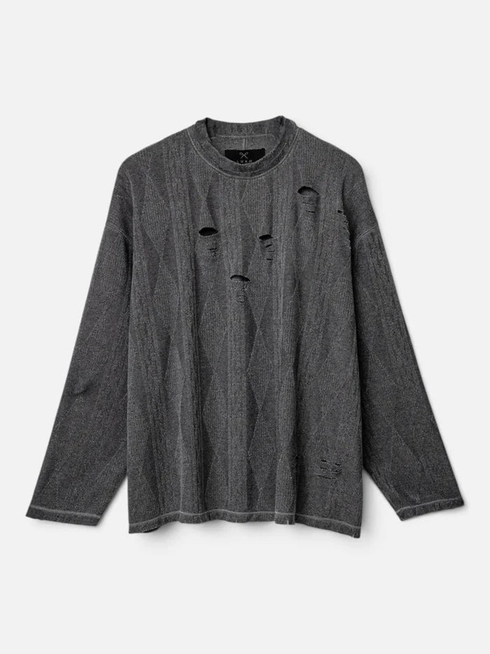 Sweater Luxo Lust Gris Melange