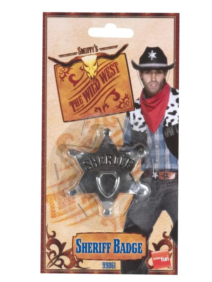SHERIFF STAR - SMIFFYS METAL