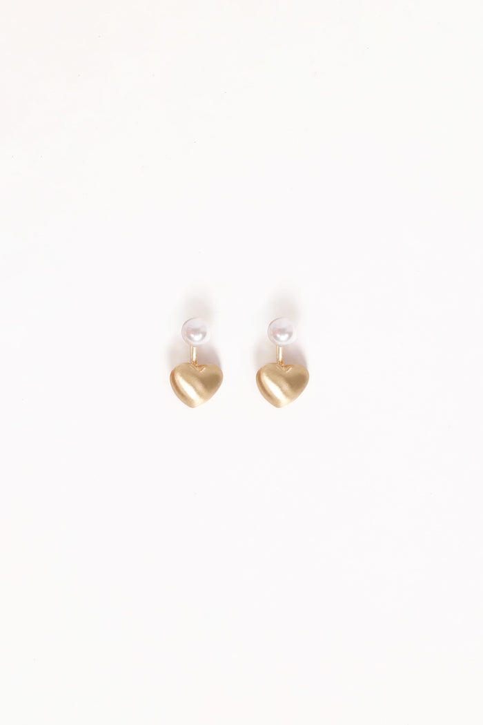 Petal and Pup USA ACCESSORIES Sylvia Earrings - Gold One Size
