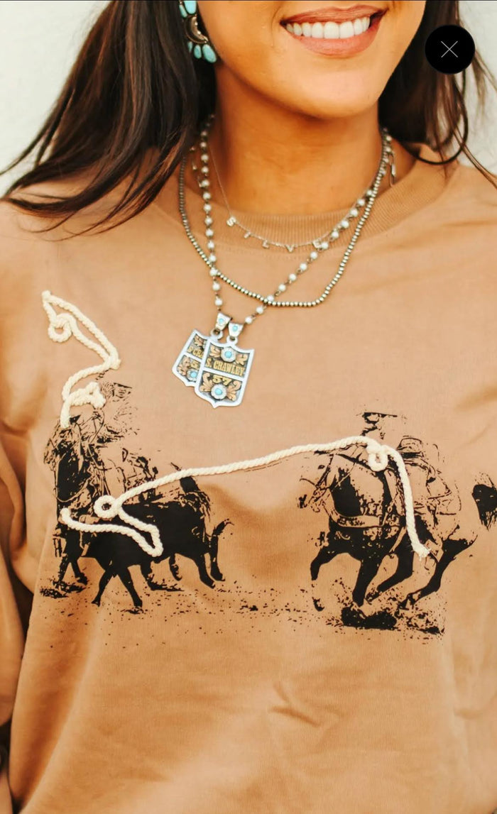 Team Roping Partner Pullover Sweatshirt