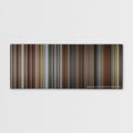 The Fault in Our Stars color palette canvas print: thousands of thin vertical stripes of color