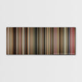 The Fighter color palette canvas print: thousands of thin vertical stripes of color