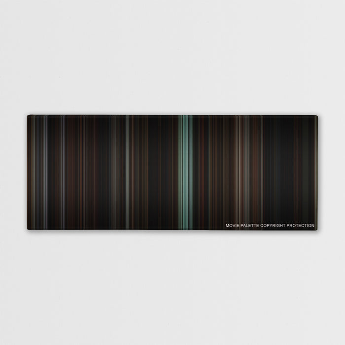 The Others color palette canvas print: thousands of thin vertical stripes of color
