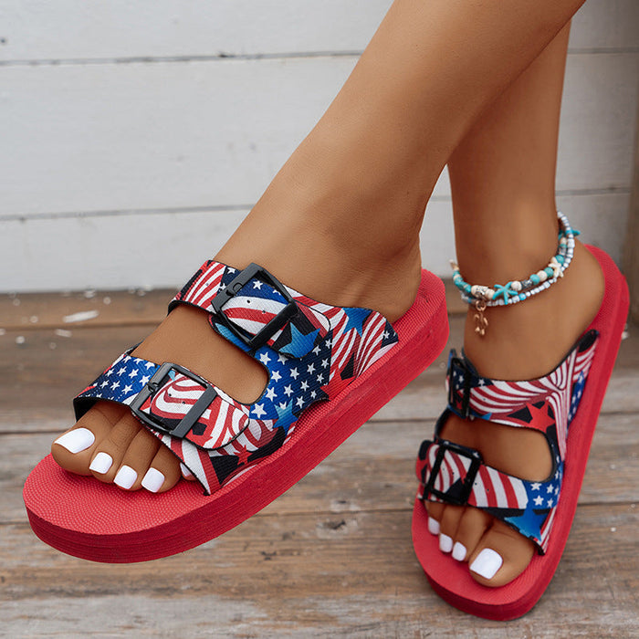 Thick-Soled Colorful Slippers for Women – Lightweight & Comfortable