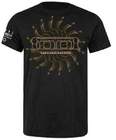 front of shirt on display