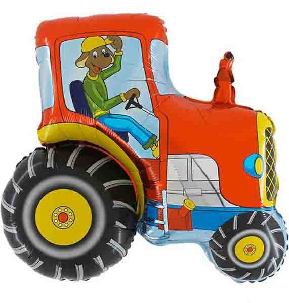 Tractor - Foil Balloon