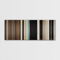 True Grit color palette canvas print: thousands of thin vertical stripes of color