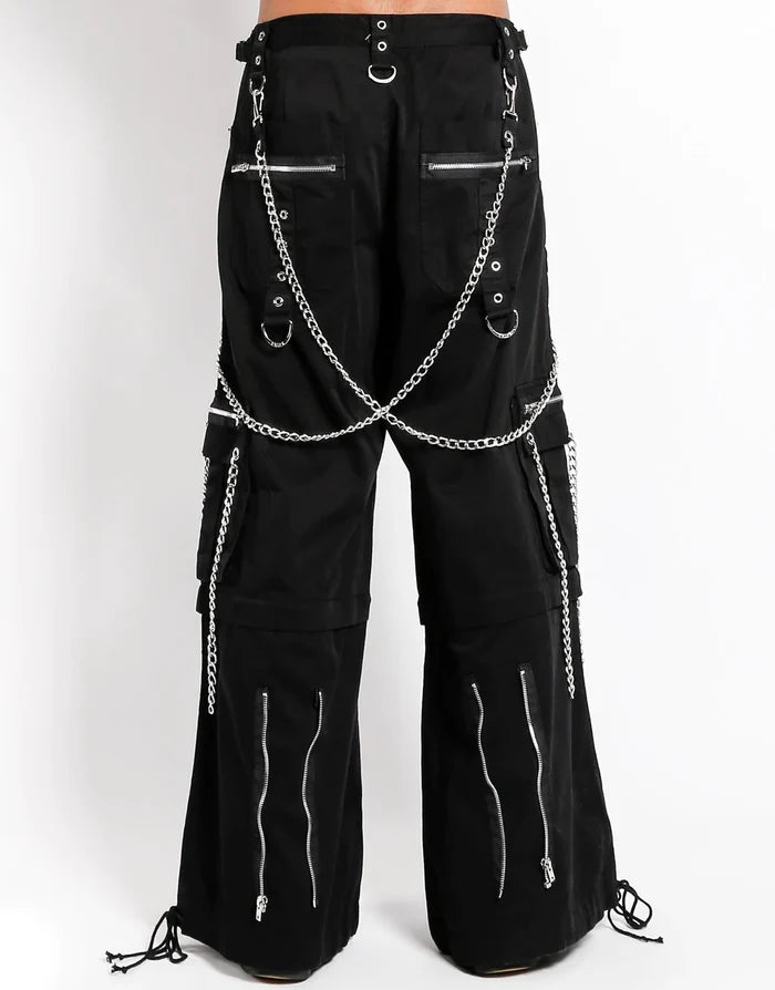 model showing back of pants