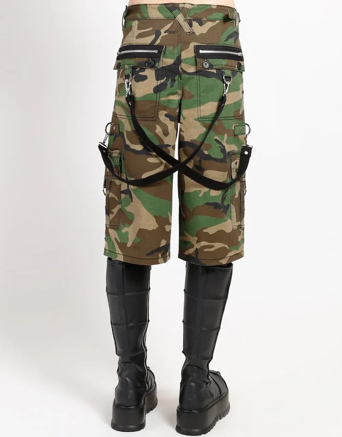 model showing back of pants