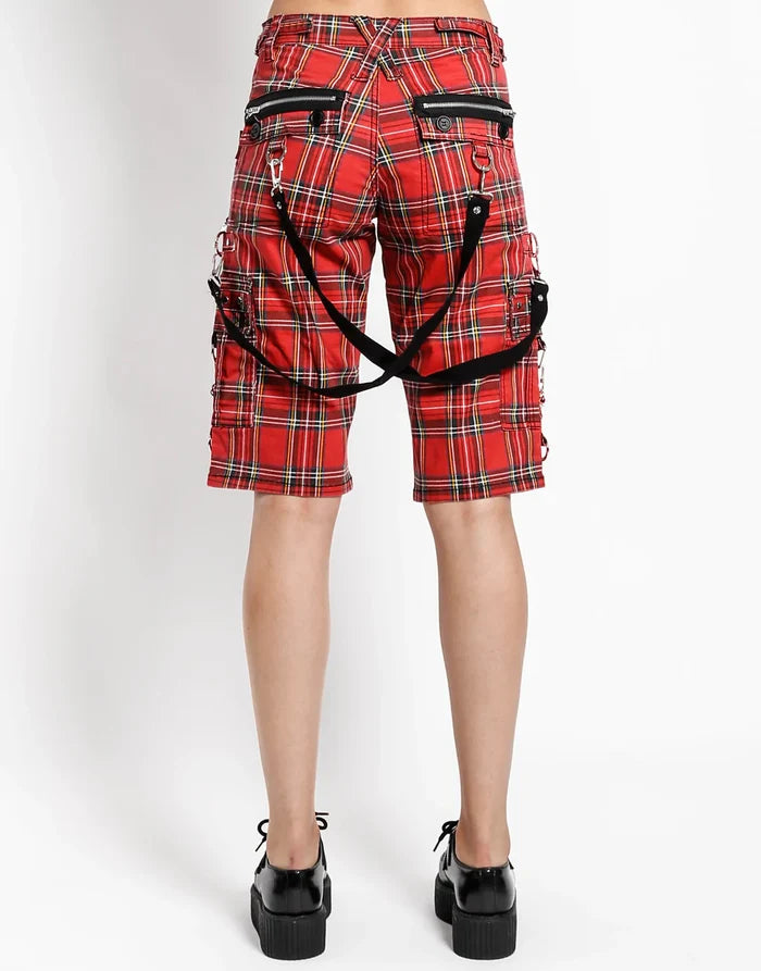 model showing back of shorts