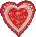 Valentines day foil balloon