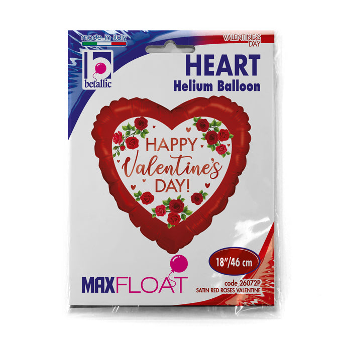 Valentines day foil balloon