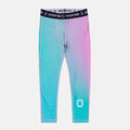 Front view of the Overtime Aura 3/4 Compression Tights.
