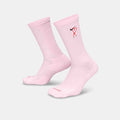 Side view of the Nike VDay Crew Socks (1 pair).