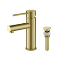 Verona Single Handle Bathroom Vanity Sink Faucet with Pop Up Drain - CBF-1010
