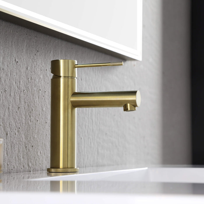 Verona Single Handle Bathroom Vanity Sink Faucet with Pop Up Drain - CBF-1010