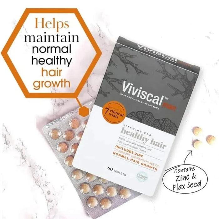 Viviscal hair growth tablets for men (1 month) - Hairgivers