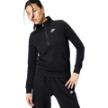 Nike W NSW CLUB FLEECE 1/4 ZIP TOP