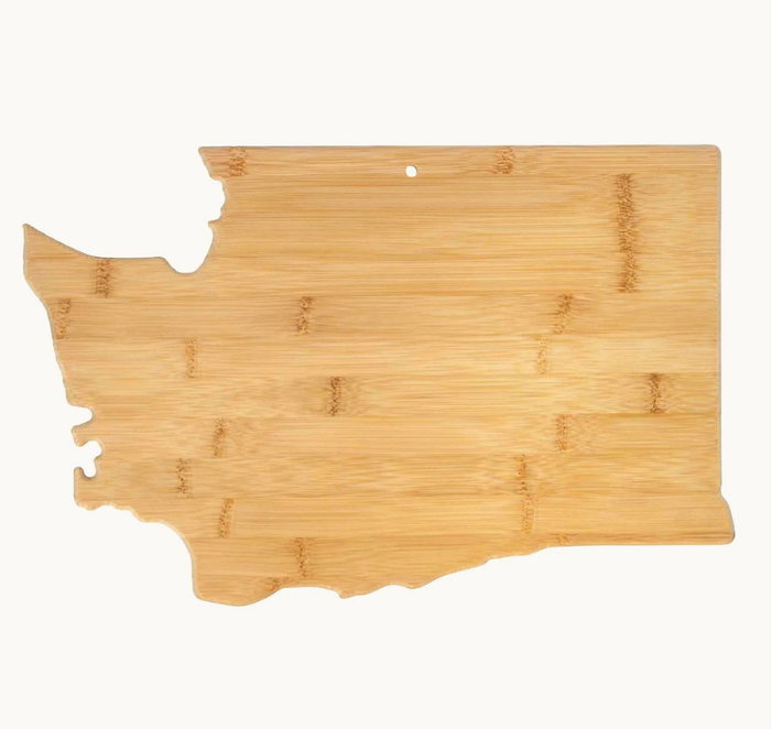 Washington State Cutting Board - Pine & Moss