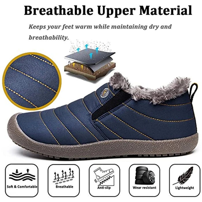 Waterproof Ankle Boots for Women – Cozy & Stylish for Winter Adventures 1