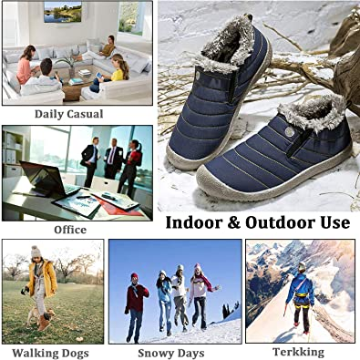 Waterproof Ankle Boots for Unisex – Warm & Comfortable for Winter Adventures 6