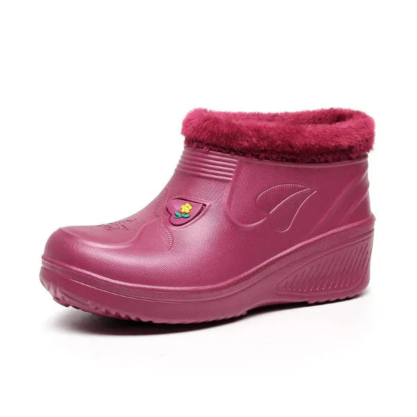Waterproof Ankle Snow Boots for Women – Cozy & Effortless Style