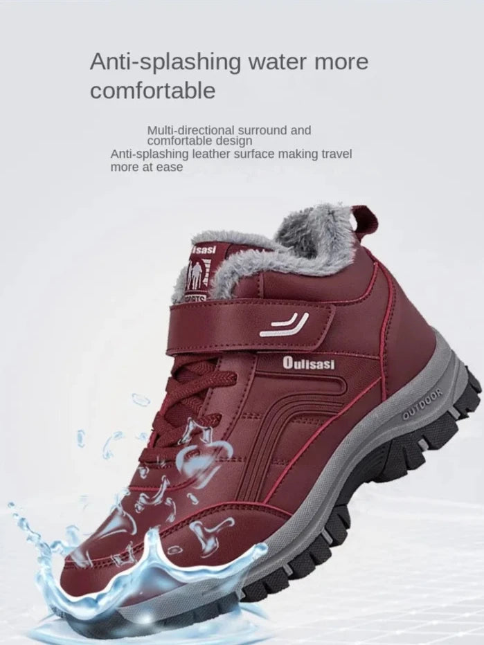 Waterproof Ankle Snow Boots for Women – Cozy & Stylish Comfort