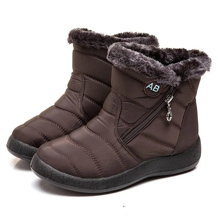Waterproof Ankle Snow Boots for Women – Warm & Cozy Comfort 5