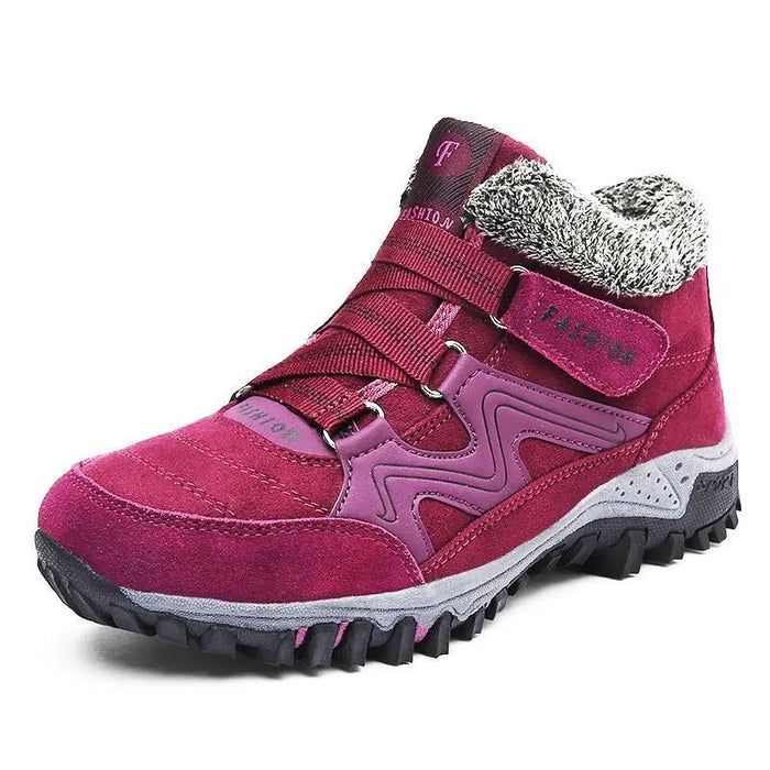 Waterproof Suede Black Ankle Boots for Women – Cozy & Stylish Winter Footwear 3