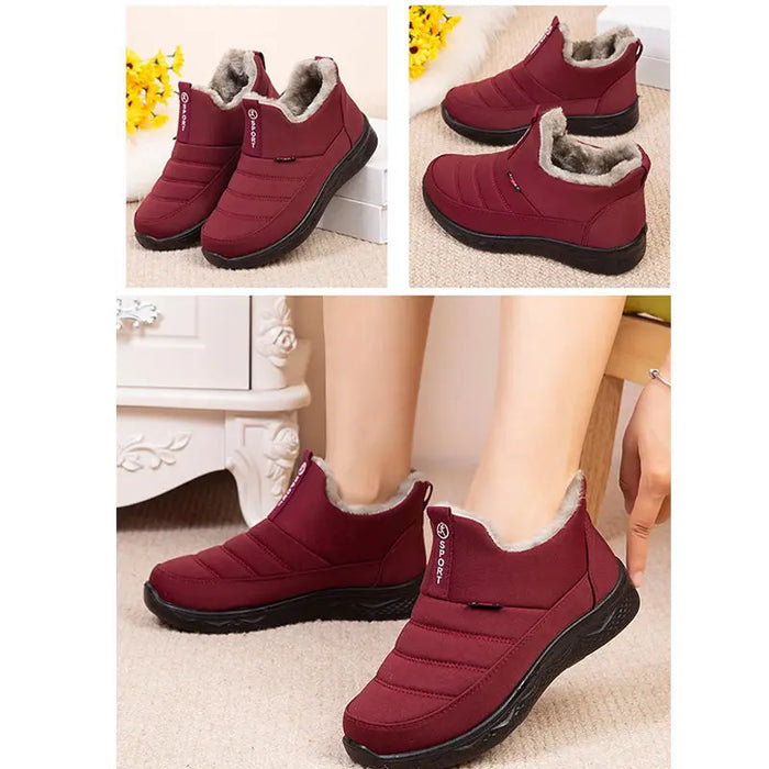 Waterproof Winter Ankle Boots for Women – Cozy & Stylish Comfort 8