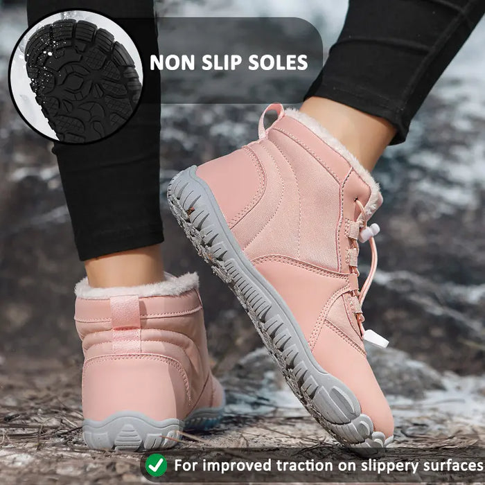 Waterproof Winter Boots for Women – Warm & Comfortable Barefoot Design 2
