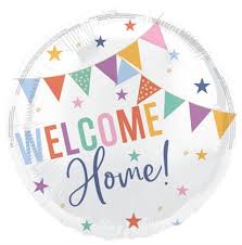 Welcome Home - Foil Balloon