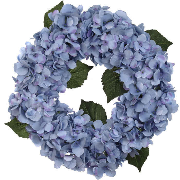 White Artificial Hydrangea Wreath