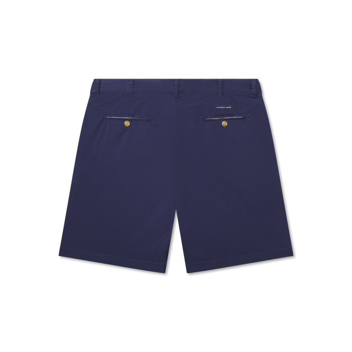 Navy | Windward Summer Short | 8" Flat | Men's Shorts | Back