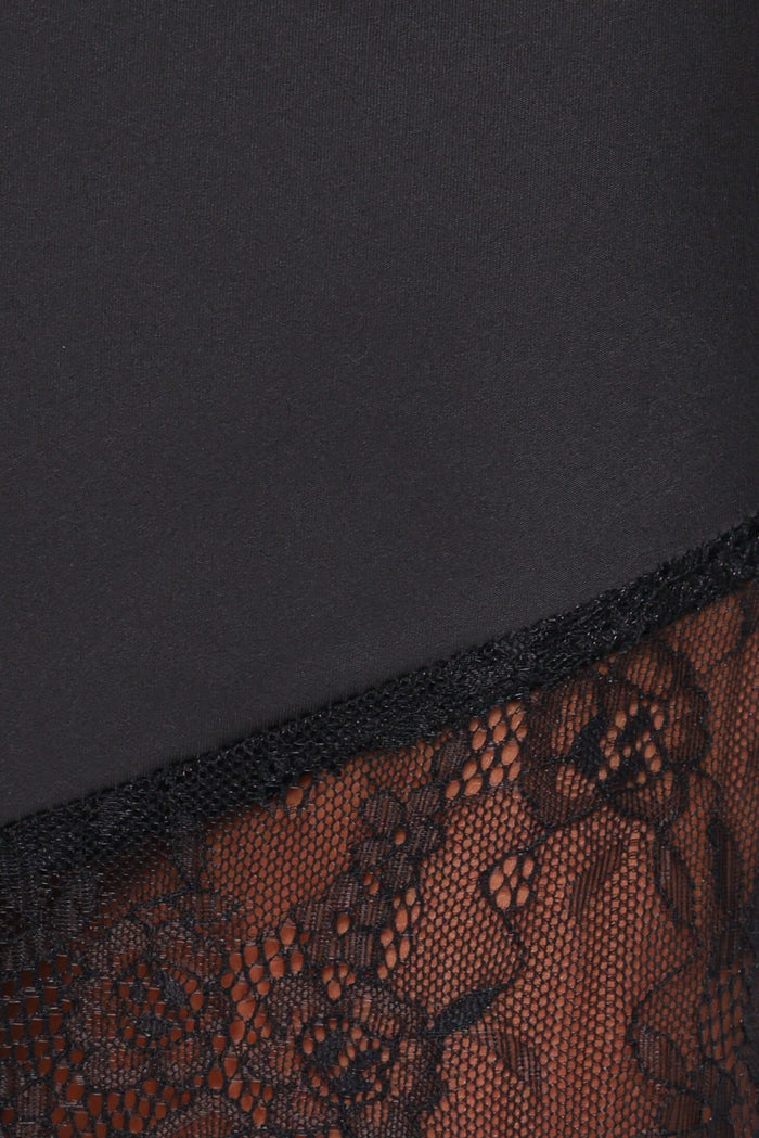 Petal and Pup USA BOTTOMS Winona Lace Maxi Skirt - Black
