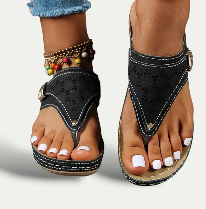 Women Slip On Comfort Sandals