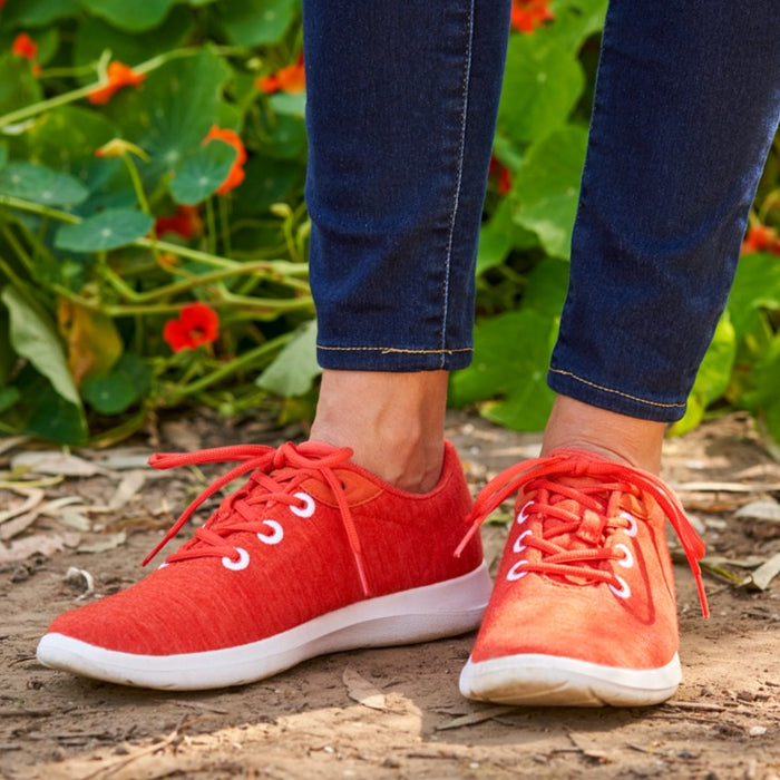 Women's Lace-Ups Coral - Clearance