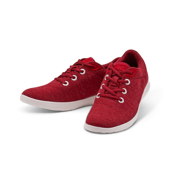 Women's Lace-Ups Maroon - Clearance