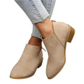 Stylish Orthopedic Foot Boots – Tapered Silhouette with Perforated Detailing