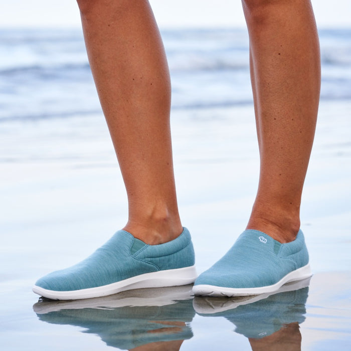 Women's Slip-Ons Mist Green - Clearance