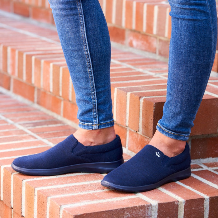 Women's Slip-Ons Navy/Navy