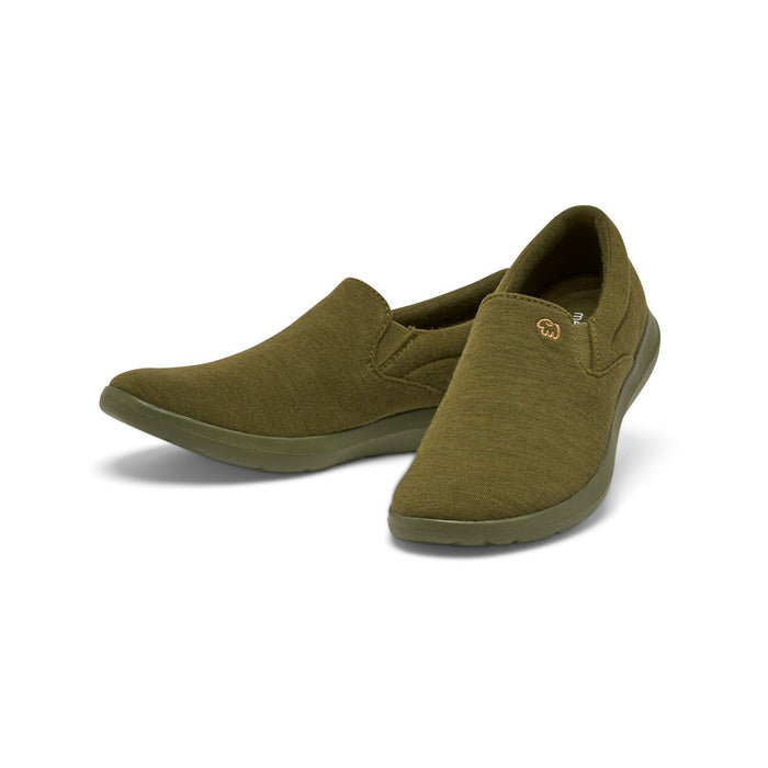 Women's Slip-Ons Olive Green