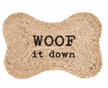 Woof Dog Food Mat - Pine & Moss