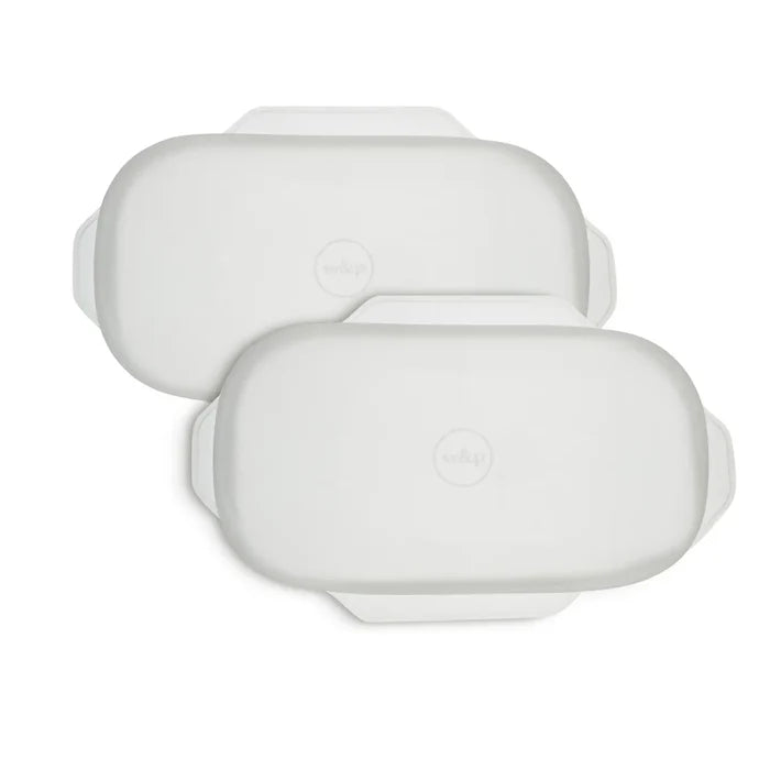 W&P Reusable Silicone Stretch Lids (Set of 2 Loaf Dish Size)