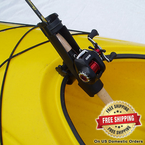 YakCatcher - Clip-On Kayak Fishing Rod Holder