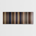 Yes Man color palette canvas print: thousands of thin vertical stripes of color